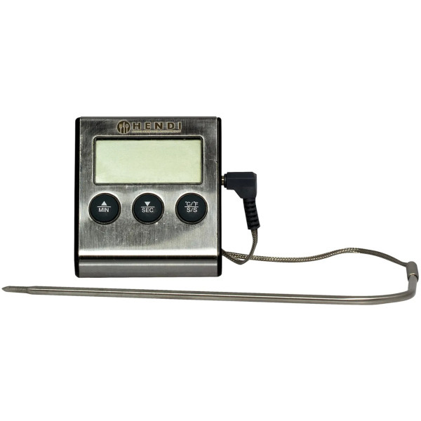 Фото - Термометр для страв Hendi з таймером (271346)