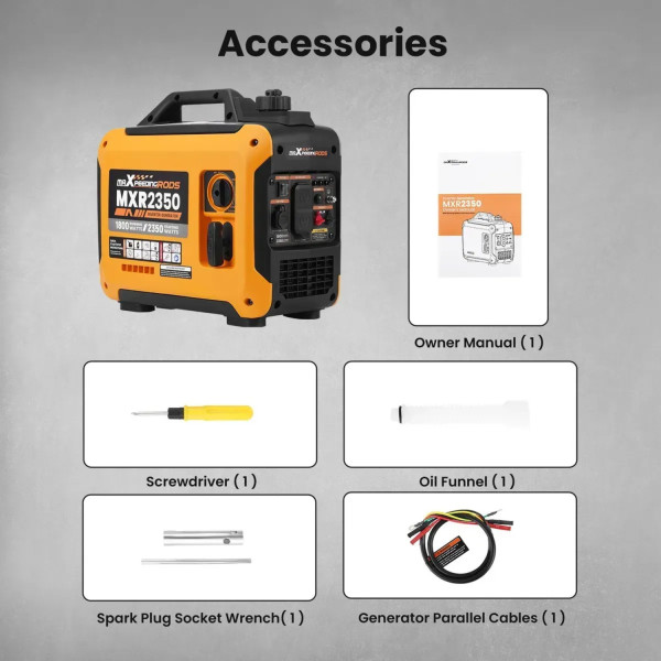 Фото - Генератор инверторный MaXpeedingRods MXR2350