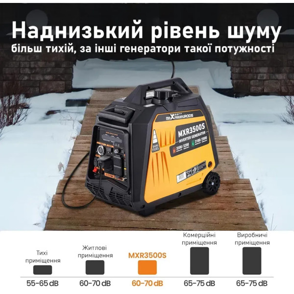 Фото - Генератор двухтопливный MaXpeedingRods MXR3500S