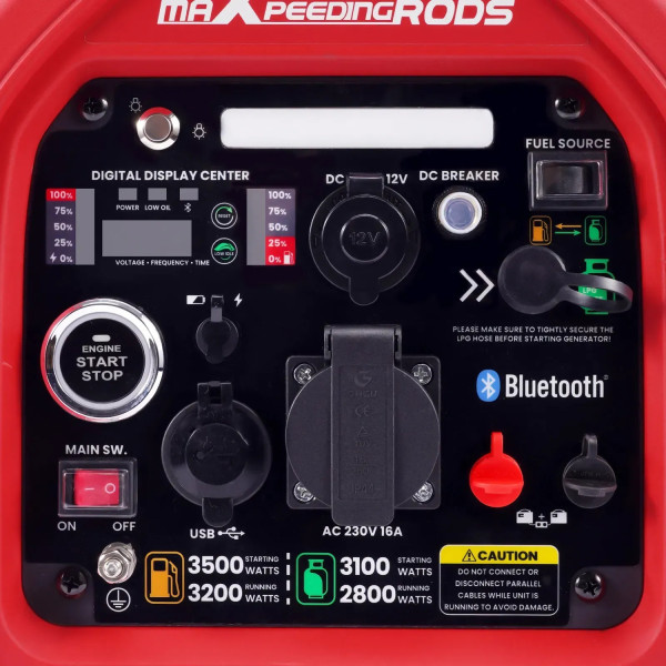 Фото - Генератор двухтопливный MaXpeedingRods MXR4000GT