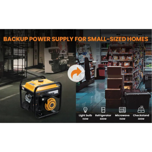 Фото - Генератор бензиновый MaXpeedingRods MXR4500i