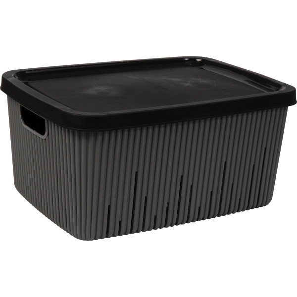 Фото - Корзина для зберігання Herevin Grey 13 л (161382-012)