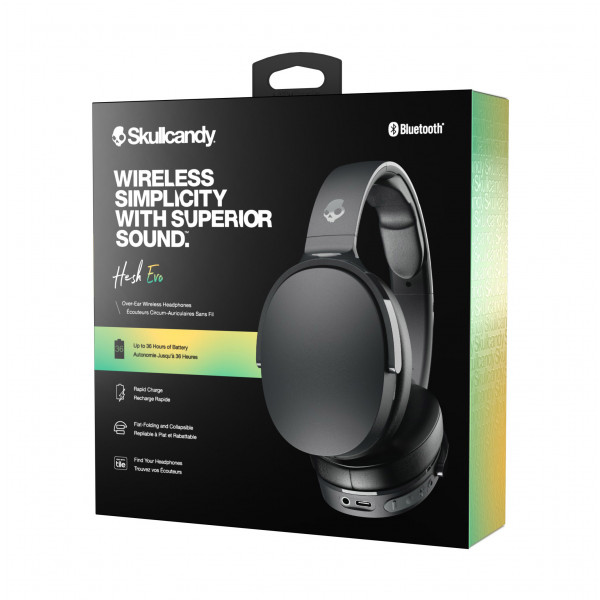 Фото - Наушники полноразмерные беспроводные Skullcandy Hesh Evo True Black (S6HVW-N740)
