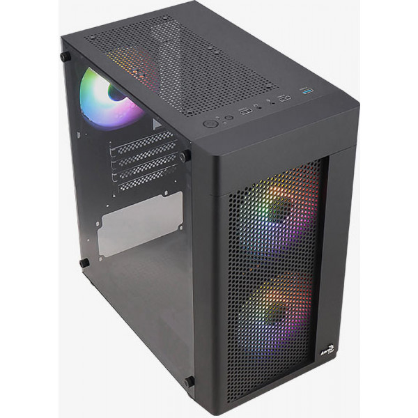 Фото - Корпус AEROCOOL Hexform-G-BK-v2 (ACCS-PV38033.11) Black без БЖ