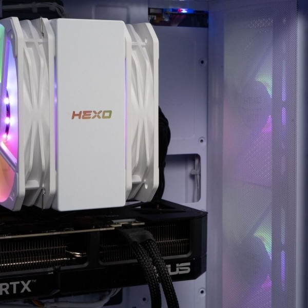 Фото - Системний блок HEXO Gaming Mainstream Pro (HGMP-7500FN5060TI-32S1TWH) White