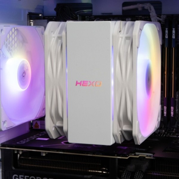 Фото - Системний блок HEXO Gaming Mainstream Pro (HGMP-7500FN5060TI-32S1TWH) White