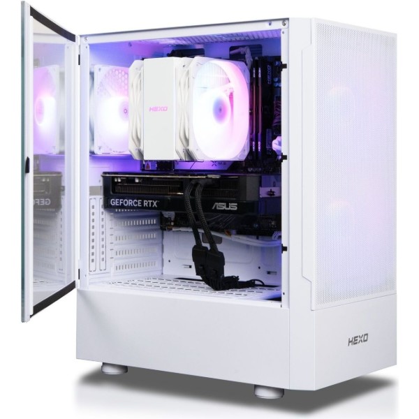 Фото - Системний блок HEXO Gaming Mainstream Pro (HGMP-7700N5070-32S1TWH) White