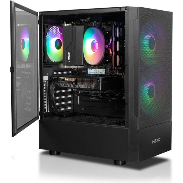 Фото - Системний блок HEXO Gaming Mainstream Pro (HGMP-8400FN5060-32S1TBK) Black