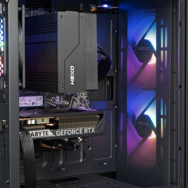 Фото - Системний блок HEXO Gaming Mainstream Pro (HGMP-8400FN5060-32S1TBK) Black