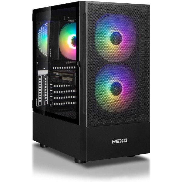 Фото - Системний блок HEXO Gaming Mainstream Pro (HGMP-8400FN5060-32S1TBK) Black Фото - Системний блок HEXO Gaming Mainstream Pro (HGMP-8400FN5060-32S1TBK) Black