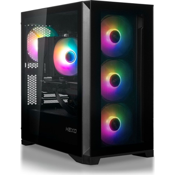 Фото - Системний блок HEXO Gaming TwinFront Pro (HGP-B850TF7700N507-D532S1TBK) Black Фото - Системний блок HEXO Gaming TwinFront Pro (HGP-B850TF7700N507-D532S1TBK) Black