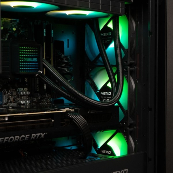 Фото - Системний блок HEXO Gaming TwinFront Pro (HGP-B850TF780X3DN507-D532S1TBK) Black