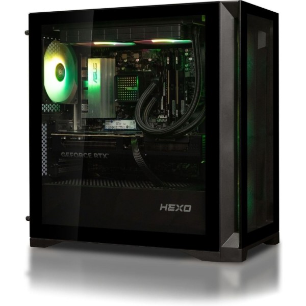 Фото - Системний блок HEXO Gaming TwinFront Pro (HGP-B850TF780X3DN508-D532S1TBK) Black