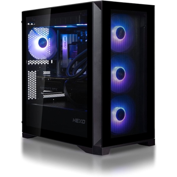 Фото - Системний блок HEXO Gaming TwinFront Pro (HGP-B850TF780X3DN508-D532S1TBK) Black Фото - Системний блок HEXO Gaming TwinFront Pro (HGP-B850TF780X3DN508-D532S1TBK) Black