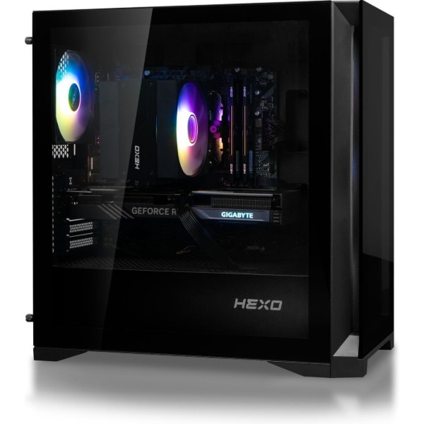 Фото - Системний блок HEXO Gaming TwinFront Pro+ (HGP-GTF570XN5070-D432S1TBK) Black