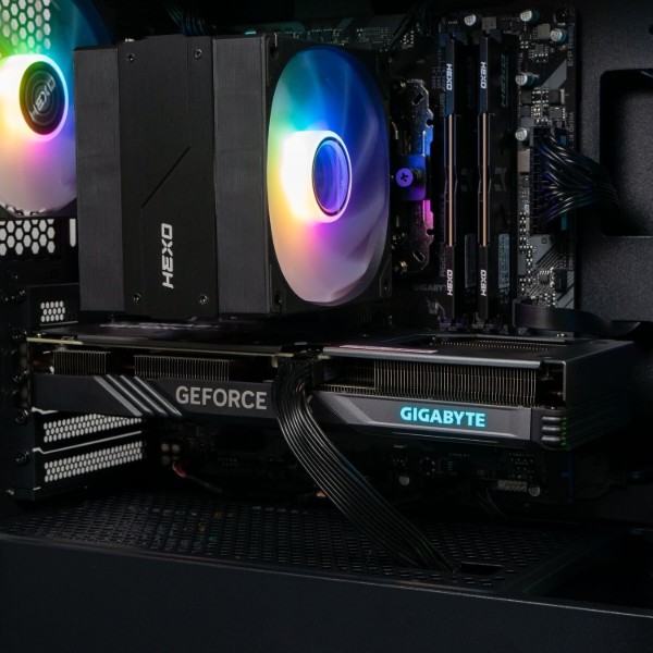 Фото - Системний блок HEXO Gaming TwinFront Pro+ (HGP-GTF570XN5070-D432S1TBK) Black