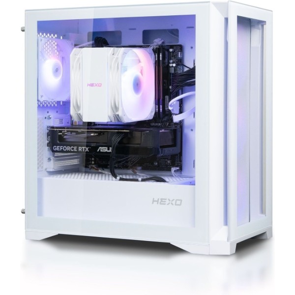 Фото - Системный блок HEXO Gaming TwinFront Pro+ (HGP-TF560XN5060-D432S1TWH) White