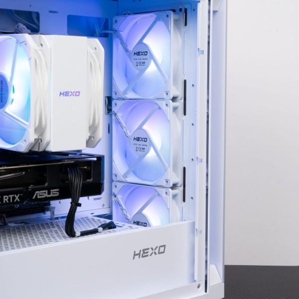 Фото - Системный блок HEXO Gaming TwinFront Pro+ (HGP-TF560XN5060-D432S1TWH) White