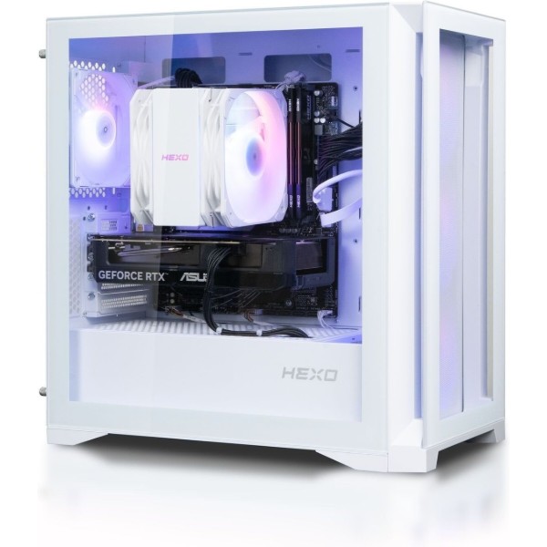 Фото - Системний блок HEXO Gaming TwinFront Pro (HGP-TF7500FN507-D532S1TWH) White