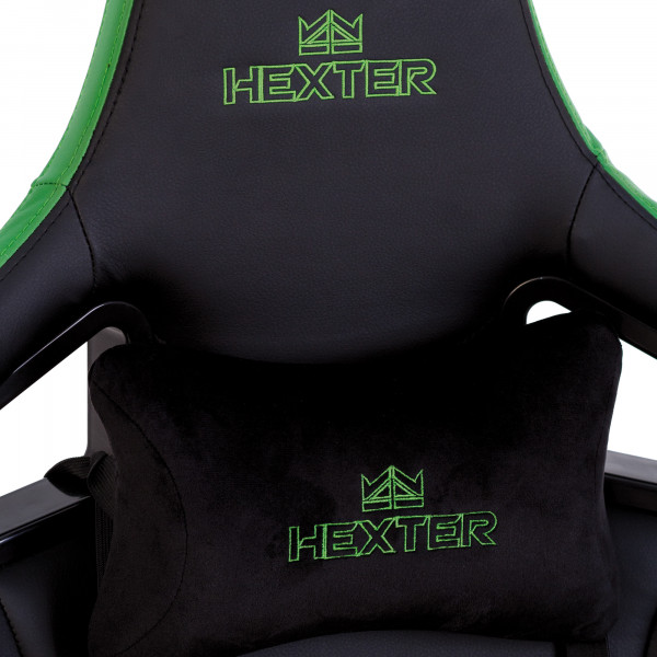 Фото - Крісло для геймерів HEXTER PRO R4D TILT MB70 ECO/01 BLACK/GREEN