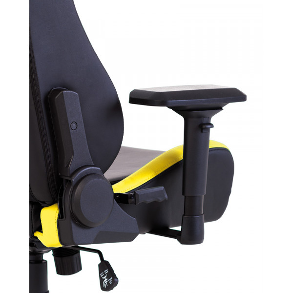 Фото - Крісло для геймерів HEXTER PRO R4D TILT MB70 ECO/01 BLACK/YELLOW
