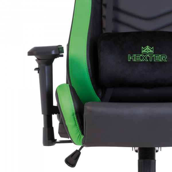 Фото - Крісло для геймерів HEXTER PRO R4D TILT MB70 ECO/01 BLACK/GREEN