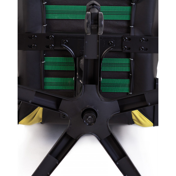 Фото - Крісло для геймерів HEXTER PRO R4D TILT MB70 ECO/01 BLACK/YELLOW