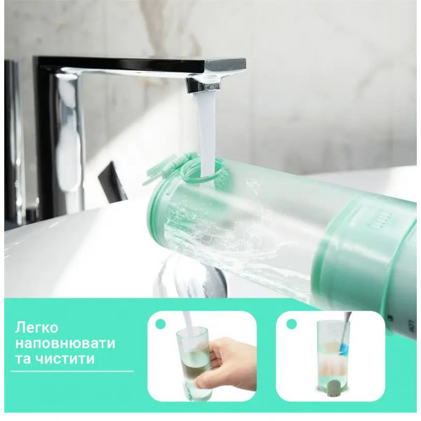 Фото - Іригатор H2OFloss HF-10 Mini Green