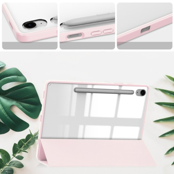 Фото - Чохол для планшета BeCover Soft Edge з кріпленням для стілусу for Samsung Galaxy Tab S10 FE (SM-X520/SM-X526) 10.9" Pink (713305)
