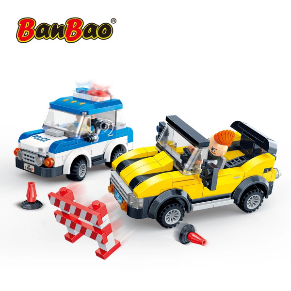 Фото - Пластиковый конструктор Banbao "БанБао CITY" (268 элм.) Побег (7033)