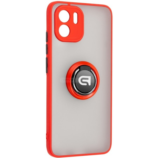 Фото - Чохол для смартфону Armorstandart Frosted Matte Ring for Xiaomi Redmi A2 Red (ARM68377) Фото - Чохол для смартфону Armorstandart Frosted Matte Ring for Xiaomi Redmi A2 Red (ARM68377)