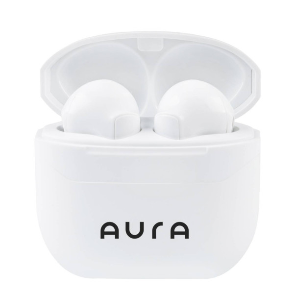 Фото - Навушники вкладиші бездротові TWS Aura 1 White (TWSA1W)