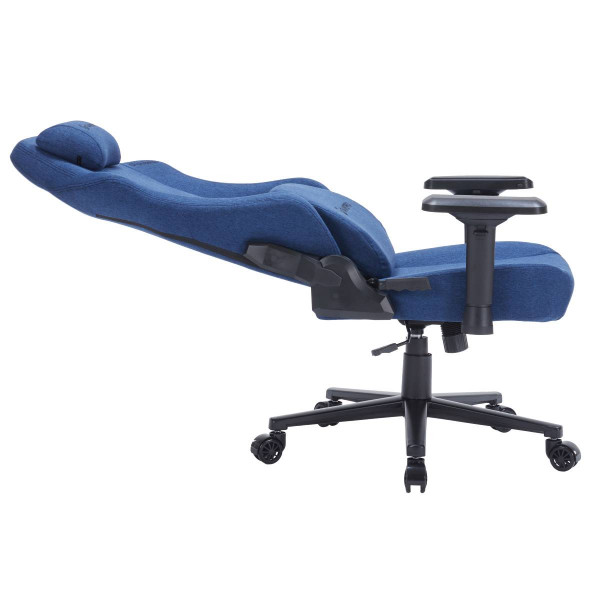 Фото - Крісло для геймерів GamePro FGC750DB Size L Fabric Dark Blue