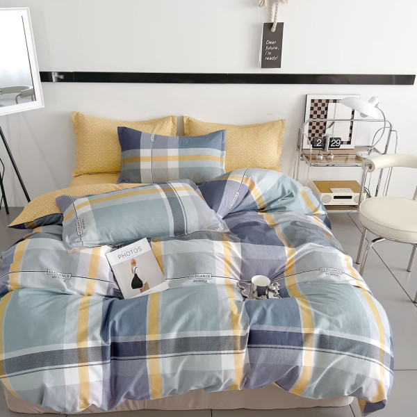 Фото - Комплект постільної білизни Home Line ЕЛЕГАНТНІСТЬ 200х220 см сатин (182992)