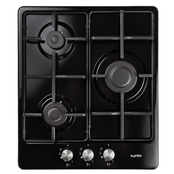 Фото - Варильна поверхня газова Ventolux HG430-B3 S (BK)