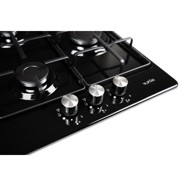Фото - Варильна поверхня газова Ventolux HG430-B3 S (BK)