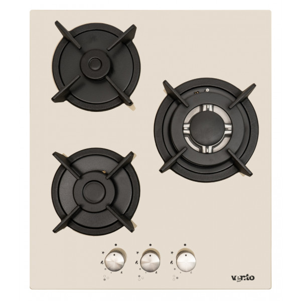 Фото - Варильна поверхня газова Ventolux HG430-G3G CEST (IVORY)