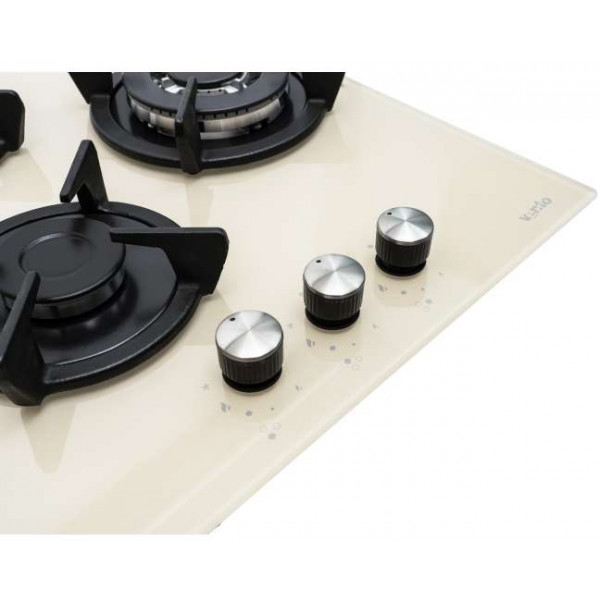 Фото - Варильна поверхня газова Ventolux HG430-G3G CEST (IVORY)