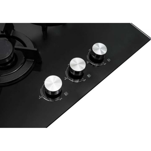 Фото - Варильна поверхня газова Ventolux HG430 K7G CEST (BK)