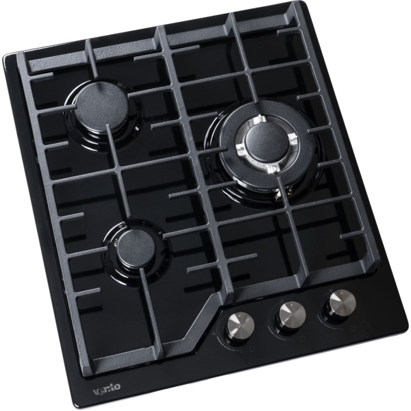 Фото - Варильна поверхня газова Ventolux HG430 L7 CEST (BK)
