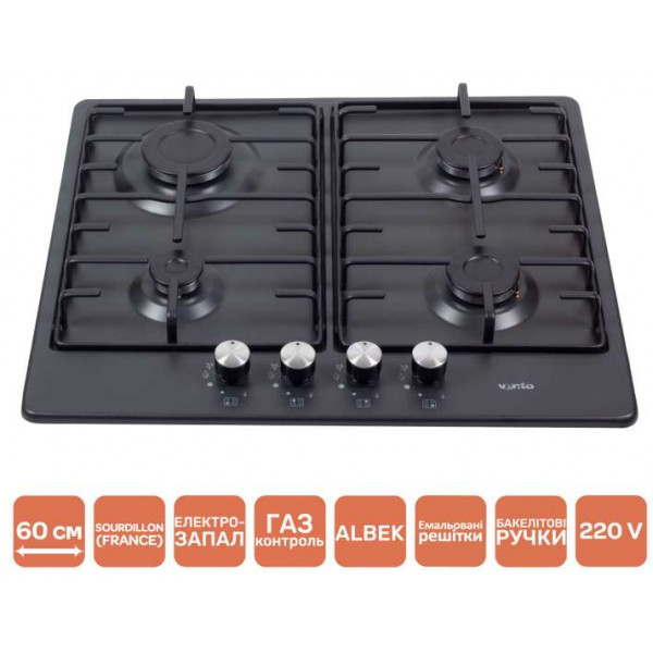 Фото - Варильна поверхня газова Ventolux HG640-MA3 S (AN)
