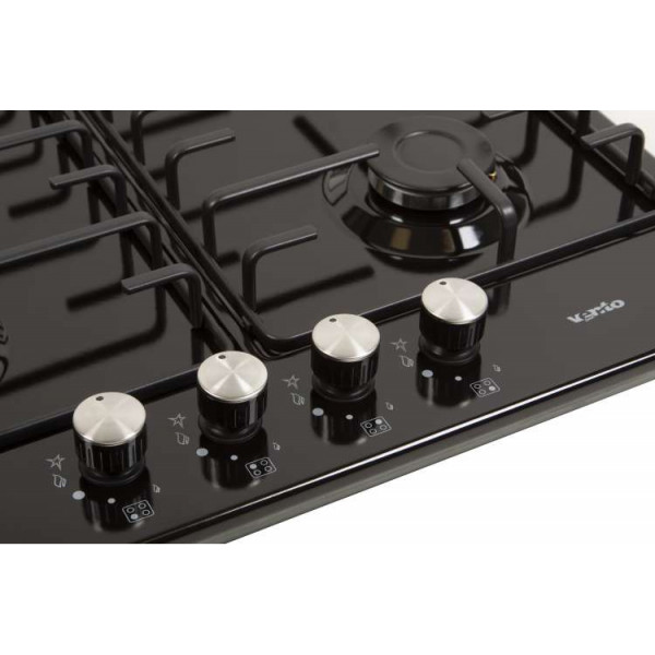 Фото - Варильна поверхня газова Ventolux HG640-MA3 S (BK)