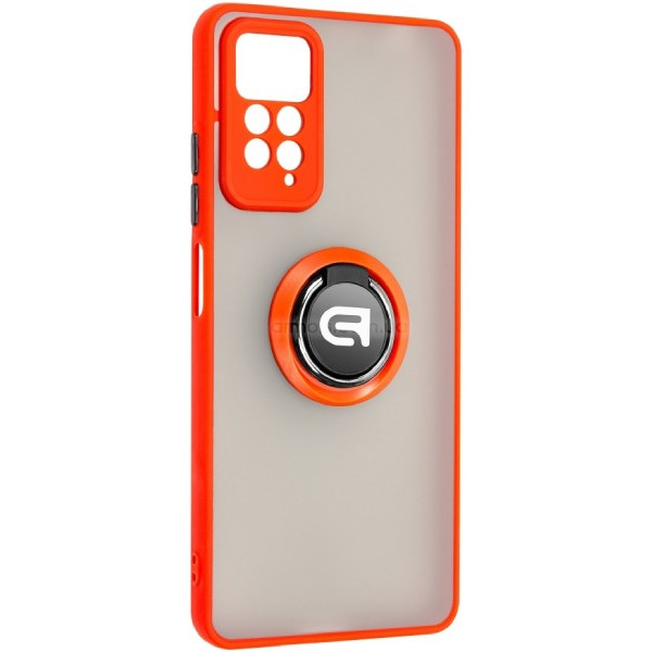 Фото - Чохол для смартфону Armorstandart Frosted Matte Ring for Xiaomi Redmi Note 12 Pro 4G Red (ARM68385)