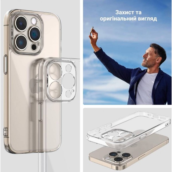 Фото - Чехол для смартфона Armorstandart Air for OPPO Reno12 Pro Camera cover Clear (ARM78017)