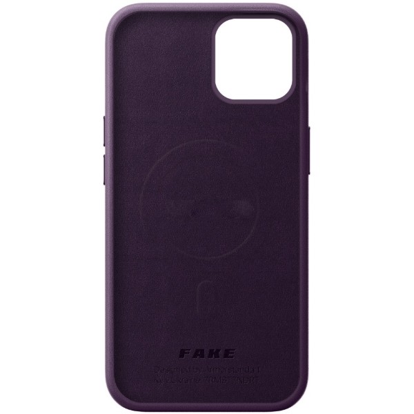 Фото - Чехол для смартфона Armorstandart Fake Leather Case for Apple iPhone 13 Pro Max Dark Cherry (ARM61380)