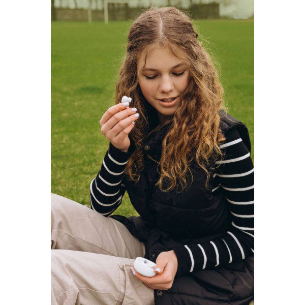 Фото - Навушники вкладиші бездротові TWS Canyon TWS-8 (CNS-TWS8W) White