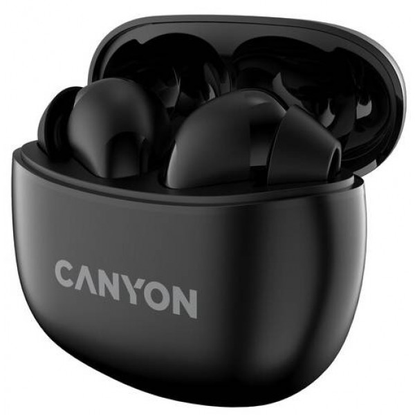 Фото - Навушники вкладиші бездротові TWS Canyon TWS-5 (CNS-TWS5B) Black