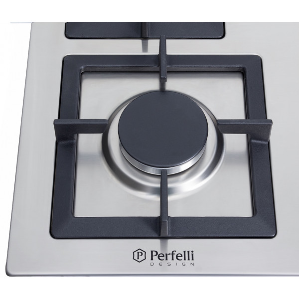 Фото - Варочная панель газовая Perfelli HGM 6430 Inox Slim Line