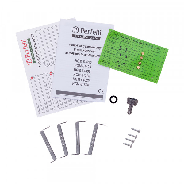 Фото - Варочная панель газовая Perfelli HGM 61490 BL