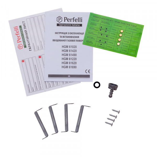 Фото - Варочная панель газовая Perfelli HGM 61690 I